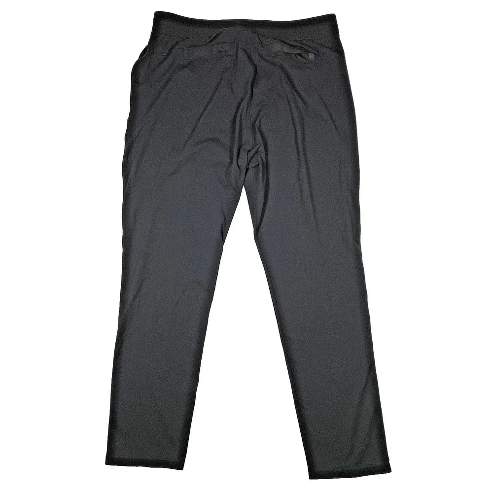 Public Rec All Day Every Day Pants Mens 40x34 (Fits 36x32) Black Tapered Stretch